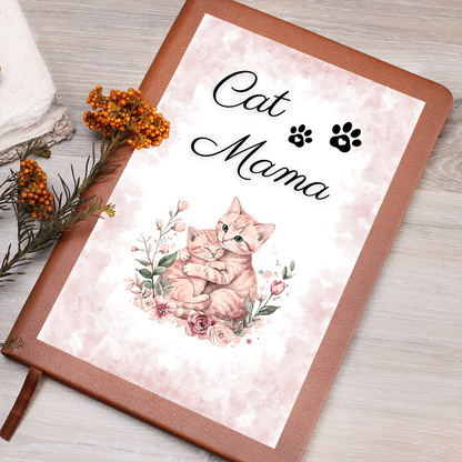 Gift Journal with Personalized Note for Cat Moms