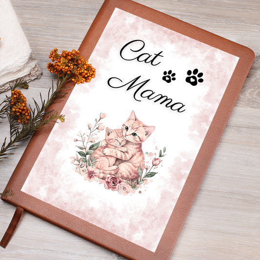Gift Journal with Personalized Note for Cat Moms