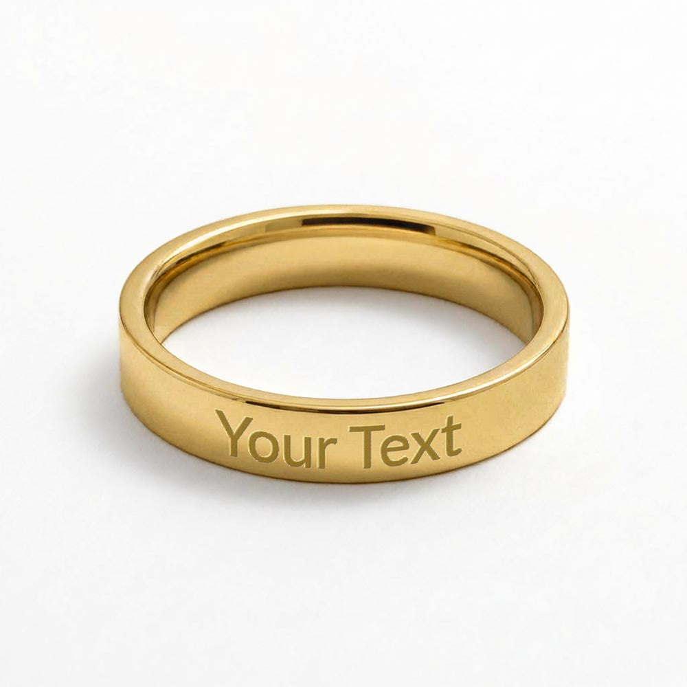 Engraved Women’s Ring – A Little Extra Love for Cat Moms