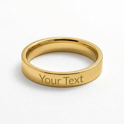 Engraved Women’s Ring – A Little Extra Love for Cat Moms