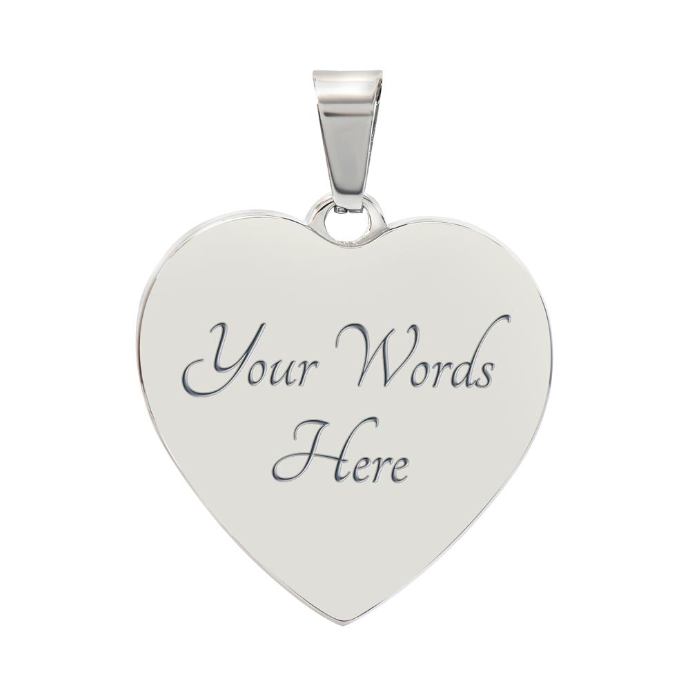 Luxury Cat Memorial Necklace – Personalized Heart Pendant for Cat Lovers & Cat Moms