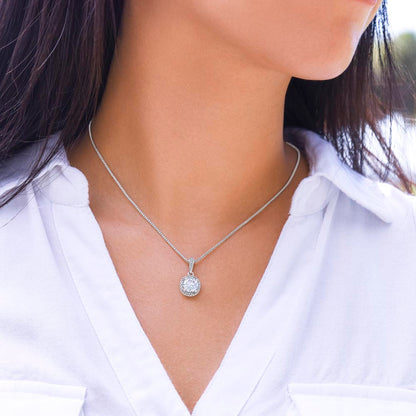 To My Wife – Always Yours Eternal Hope Necklace | Mother's Day Gift for Cat Moms