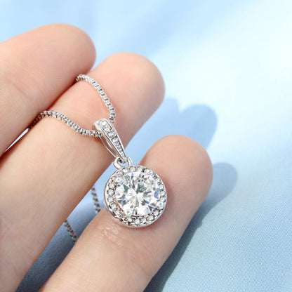 To My Wife – Always Yours Eternal Hope Necklace | Mother's Day Gift for Cat Moms