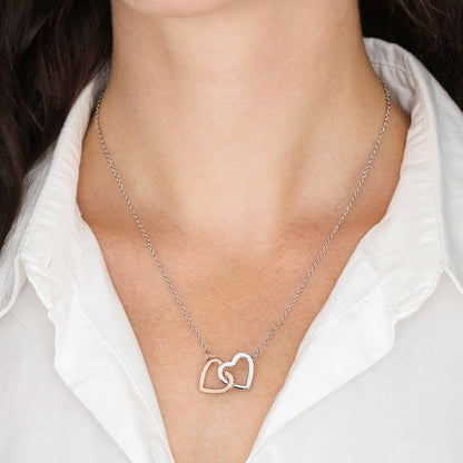 Two Hearts, One Love Cat Mom Necklace – From the Cat Gift for Cat Lovers