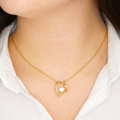 You, Me, and the Cat – Forever Love Necklace for Cat Lovers, Couples & Cat Moms